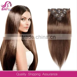 22 Inch Good Quality Indian Long Thick 100 Wavy Natural Best Cheap Red Curly Remy Human Real Hair Extension Clip In thumbnail-1