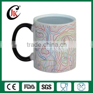 11oz Ceramic Advertising Magic Mug Hot Water Color Changing Mug thumbnail-4
