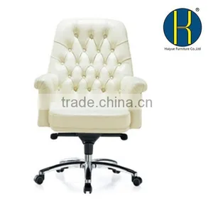 Popular Classical Italian Design Leather Executive Office Chair Manager Chair Office Furniture thumbnail-1