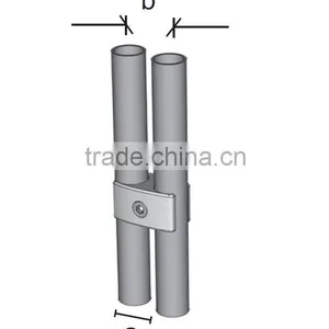 Wholesale Flat Parallel Joint for 25mm Tube thumbnail-2
