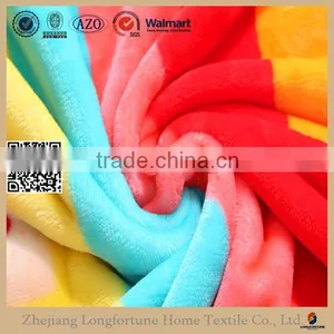 100% Polyester Printed Coral Fleece China Supplier Wholesale Hotel Blanket thumbnail-3