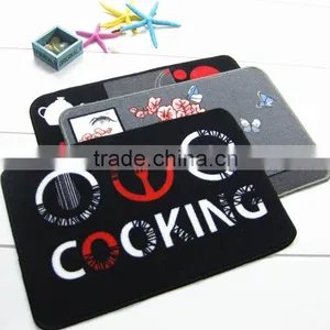 Nylon Door Mat Logo Print Kitchen Mat Stock for Sale thumbnail-4