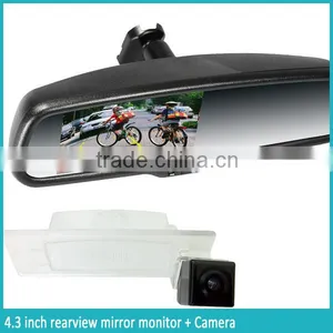 Auto Dimming Rearview Mirror Parking Sensor and Automatically Backup Camera Display thumbnail-2