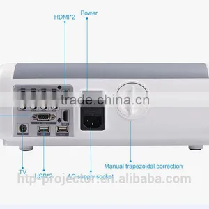 Cheap 3d Ready Mini Led Projector for Raspberry pi thumbnail-5