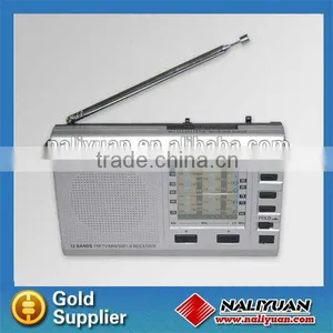 Hot Sales FM/TV/MW/SW(1-9) 12 Band Radio for Promotion thumbnail-1