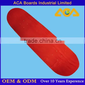 Pro Skateboard Manufactureres Make Red Stained Skateboard Deck thumbnail-1
