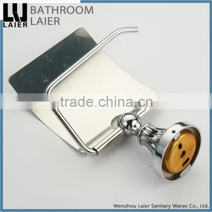 11133 Modern Kitchen Design China Goods Wholesale Chrome Plated Bathroom Accessory Set Toilet Paper Holder thumbnail-4