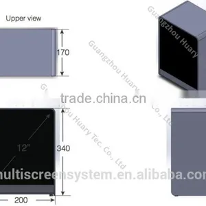 EKAA 65inch Hot Transparent Lcd Video Advertising Display thumbnail-3