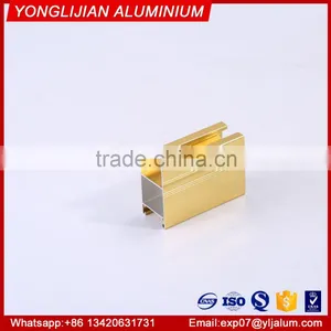 Anodized Golden Aluminum Profile for Sliding Window thumbnail-2