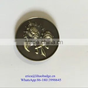 20 Years Manufacture Experience Customized Challenge Metal Antiqu Coin thumbnail-3