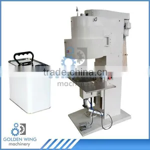 GT4A28 Semi-automatic Tin Can Sealing Machine 1-5L Square Tin Can Production Line thumbnail-1