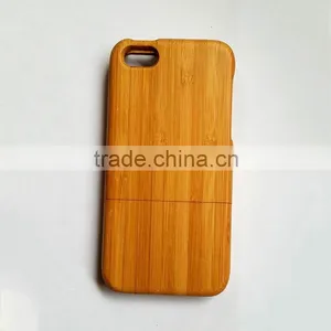 High Quality Real Wood Bamboo for Iphone Case 5c thumbnail-1