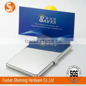 Stainless Steel Pocket Mirror Surface Metal Business Card Case Simple Sense is Very Good as Gift for Christmas New Years thumbnail-1