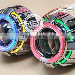 Factory Wholesale Price Headlight H4 h7 Automotive Bixenon Hid Projector Len H1 Mini Dual Angeleye thumbnail-1