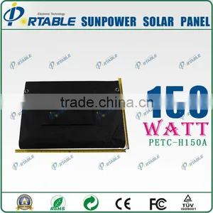 Competitive Price Foldable 150W Sunpower Foldable Solar Mobile Phone Chargers thumbnail-2
