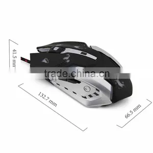 666 pc Mouse Gaming Man Play Game Mouse 2.4g thumbnail-5