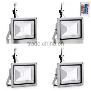 16 Color Tones RGB 20W LED Flood Light for Illumination and Beautification of Home Hotel Garden Landscape thumbnail-1