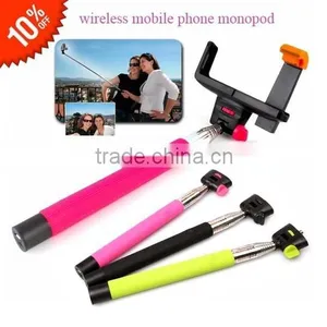 Save 10% Wireless Mobile Phone Monopod Selfie Stick thumbnail-1