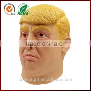2016 Donald Trump Realistic Man Costume Face Crossdresser Latex Mask thumbnail-3