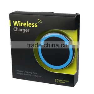 Stylish Mini Qi Standard Wireless Charging Pad Single Coil Qi Charger For Qi-Enabled Phones thumbnail-1