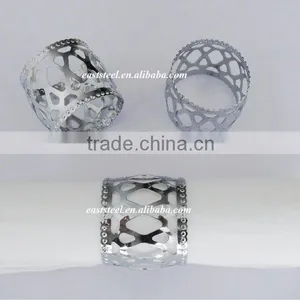 Napkin Rings for Wedding, Napkin Holder, Chrismas Napkin Ring thumbnail-1