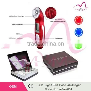 LED Therapy Face Lift Machine EMS Handheld Wrinkle Remove Device thumbnail-2