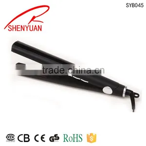 Home Use Professiona Ceramic Electrical PTC Hair Straightener LCD Flat Iron thumbnail-1