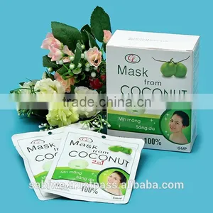 Famous Coconut Whitening Facial Mask, 100% Natural thumbnail-3