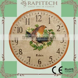 Polyresin 8 Inch Outdoor Clock thumbnail-1