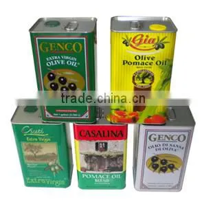 1 Gallon Olive Oil Tin Can thumbnail-1