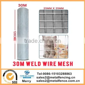 New 20/30 Metre Roll Welded Wire Mesh Graden Pet Chicken Coop Aviary Fencing thumbnail-5