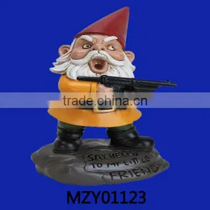 2013 New Arrival Personalized Handmade Cool Resin Gnome thumbnail-1