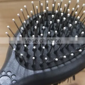 Pet Brush and Comb With Rubber Handle thumbnail-2