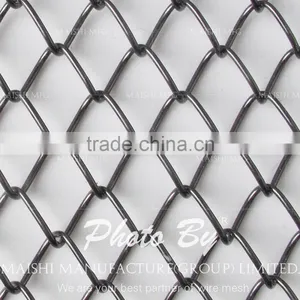 Green PVC Coated Fencing Chain Link thumbnail-4
