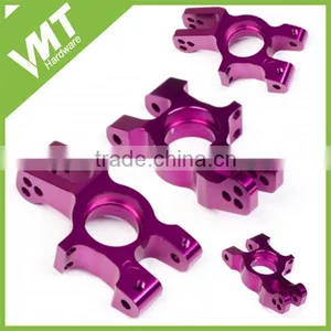 Black Aluminum Upgrade Front C-Hub Steering Knuckle thumbnail-3