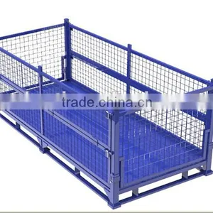 Industrial Stackable Wire Mesh Baskets thumbnail-1
