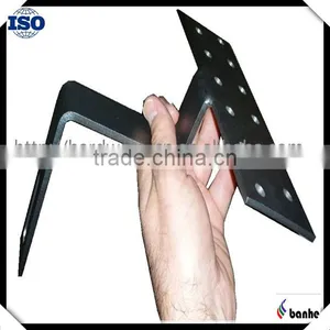 Steel Solar Bracket With Black Powder Coating thumbnail-1