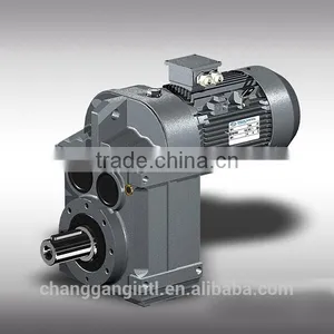 F Series Solid Shaft Helical Gear Reducer Parallel Shaft Transmission Box thumbnail-3