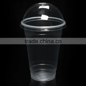 500ml Disposable Plastic Round Lid Milk Tea Cups With Customer Logo thumbnail-5
