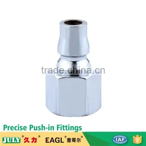 Professional Factory Supply Nickel Plated Brass Forged Fitting Straight of Pipe and Fitting thumbnail-3