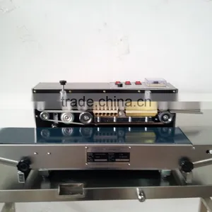 Stainless Steel Band Sealer FR-900 Plastic Film Continuous Sealing Machine thumbnail-6
