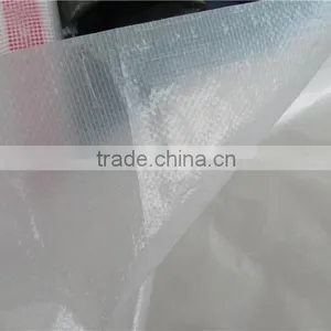 Transparent Plastic Sheets Woven Fabric Tarpaulin for Flower Plant thumbnail-3