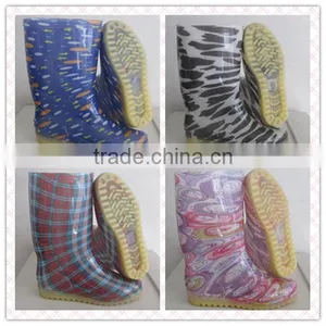 Cheap Rain Boots,PVC Transparent Rain Boots thumbnail-1