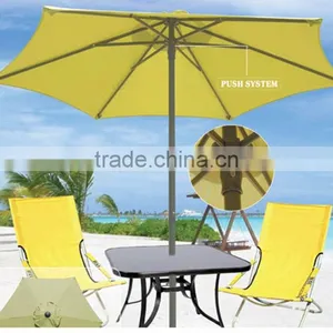Yellow Beach Hanging Patio Umbrella thumbnail-1