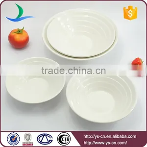 Wholesale Custom White Ceramic Noodle Bowl thumbnail-2