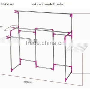 Collapsible Blanket and Clothes Drying Rack thumbnail-2