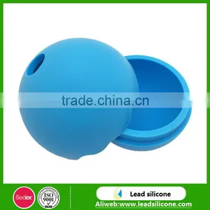 Round Shape Silcione Ice Tray Silicone Ice Cube Tray/Silicone Ice Ball Mould thumbnail-4