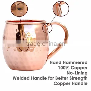 100% Pure Copper Moscow Mule Mug | Copper Mug Manufacturer thumbnail-1
