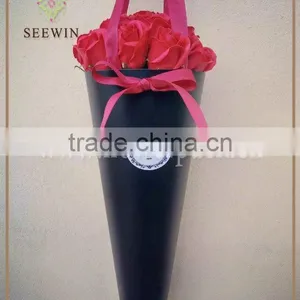 Convenientliy Hard Paper Flower Paper Bag thumbnail-1