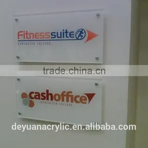 High Quality Different Design Beautiful Acrylic Door Signage thumbnail-6